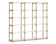 Woody Shelving System High, white