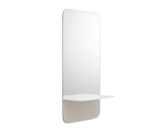 Horizon Mirror Vertical, white