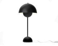 Flowerpot VP3 Table Lamp, matt black