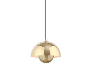 Flowerpot VP1 Pendant, brass