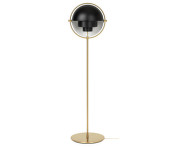 Multi-Lite Floor Lamp, soft black/brass