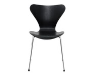 Series 7 Chair Coloured, chrome/black