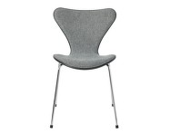 Series 7 Chair Front Upholstered, chrome