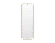 Nimbus Mirror Rectangular, polished brass