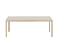 Workshop Dining Table 200x92, oak/warm grey linoleum