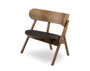 Oaki Lounge Chair, smoked oak