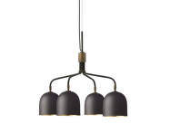 Howard 4 Short Chandelier, black