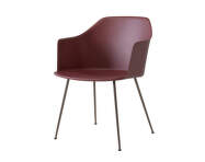 Rely HW33 Armchair, bronzed/red brown