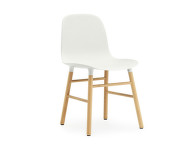 Form Chair Oak, white