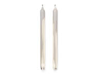 Dryp Candles Set of 2, warm grey