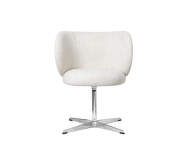 Rico Dining Chair Swivel Bouclé, off-white