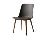 Rely HW71 Chair, walnut/stone grey