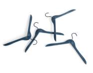 Coat Hanger Set of 4, deep blue