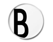 Personal Plate B, white