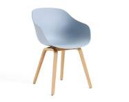 AAC 222 Chair Oak Veneer, slate blue