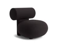 Hippo Lounge Chair Full Upholstery, Kvadrat Zero 0010