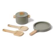 Play Pot & Pan Set, greenish