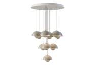 Flowerpot Chandelier VP10 10, grey beige