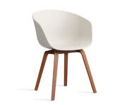 AAC 22 Chair Walnut Veneer, melange cream