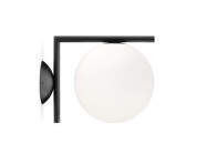 IC C/W1 Ceiling/Wall Lamp, black