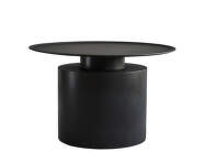 Pillar Table Low, burned black