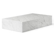 Plinth Lounge Table Grand, Carrara