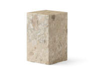 Plinth Side Table Tall, Kunis Breccia