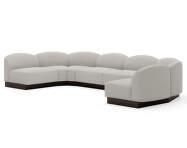 Shore Modular Sofa Configuration 8, Romo Ruskin Quill