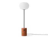 JWDA Floor Lamp, red travertine