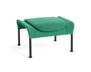 O2 Ottoman, green textile