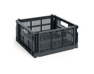 Colour Crate Medium Square, charcoal