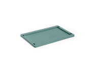 Colour Crate Lid Plastic Small, dark green