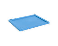 Colour Crate Lid Plastic Medium, electric blue