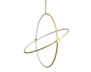 Maru Pendant Ø60, brass