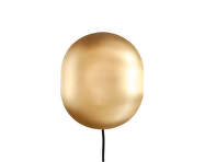 Clam Wall Lamp, brass