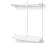Wardrobe Shelf 2, white/white