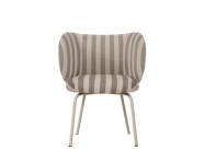 Rico Dining Chair Louisiana, sand/off-white