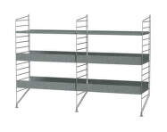 String Outdoor A Shelving System, galvanized