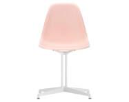 Eames Plastic Side Chair DSL, pale rose / white