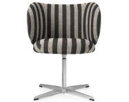 Rico Dining Chair Swivel, Louisiana sand / black