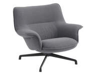 Doze Lounge Chair Low Swivel, Ocean 80 / anthracite black