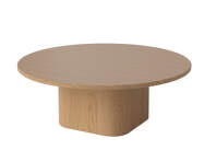 Eida Coffee Table Ø90 H32, oiled oak
