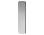 Vala Mirror Rectangular 160x40 cm, dark lacquered oak