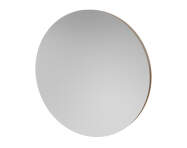 Vala Mirror Round Ø100 cm, lacquered oak