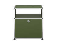 USM Haller M55 Bedside Table, olive green