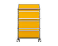 USM Haller M26 Mobile Pedestal, golden yellow
