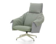 Bascule Lounge Chair Highback, Cento / light lavender / light sage