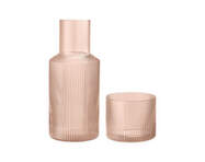 Ripple Carafe Set Small, blush