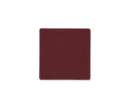 Glass Mat Square Nupo, burgundy