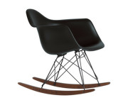 Eames Plastic Armchair RAR, dark maple